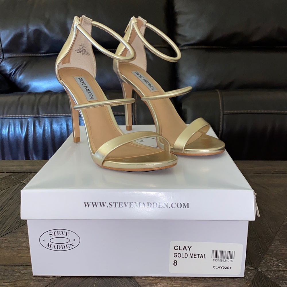 Steve Madden Golden Heels